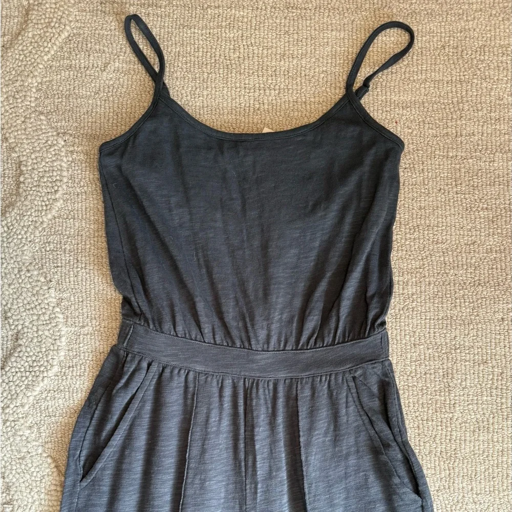 UPWEST Gray Knit Romper with Pockets - Picture 4 of 13
